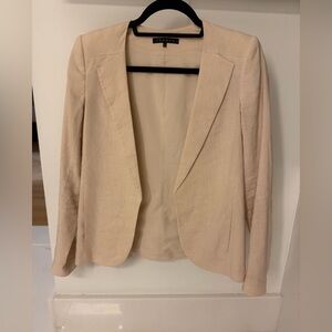 Theory Cream Linen Women's Blazer